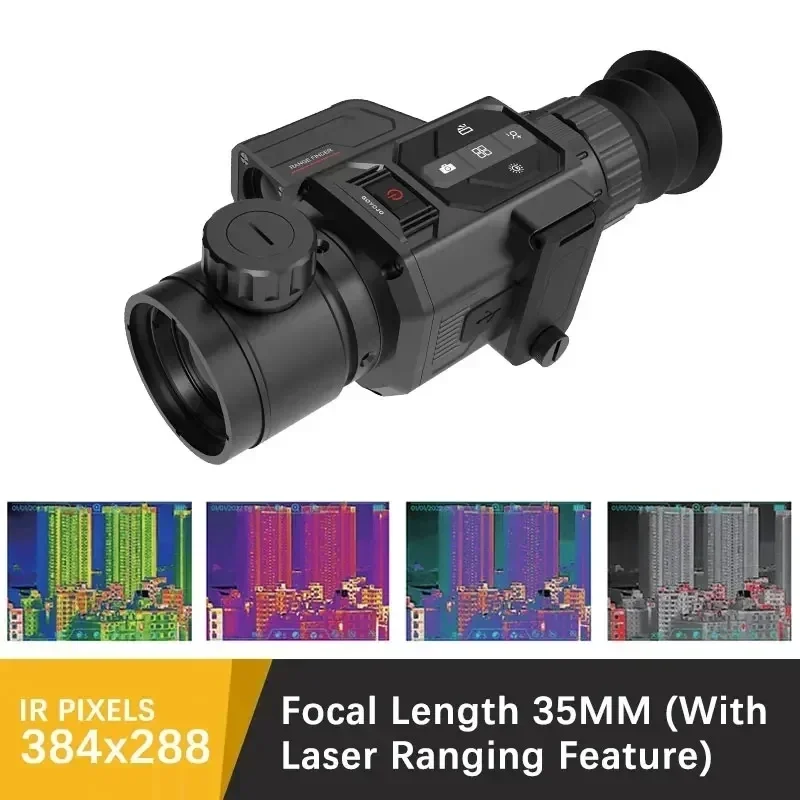 Hunting Thermal Imaging Scope - Warmtebeeldvorming Nachtkijker Telescoop 384x288 (50Hz) 35mm