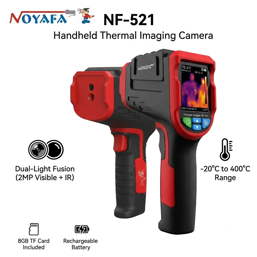 Nf 521 Thermal Imaging Camera - NOYAFA NF-521 Handheld Thermische Beeldvormingscamera 2MP