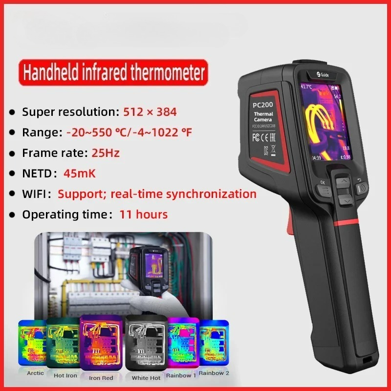 Thermal Imaging Camera 256X192 - 256x192 Thermische Camera 512X384 Super IR