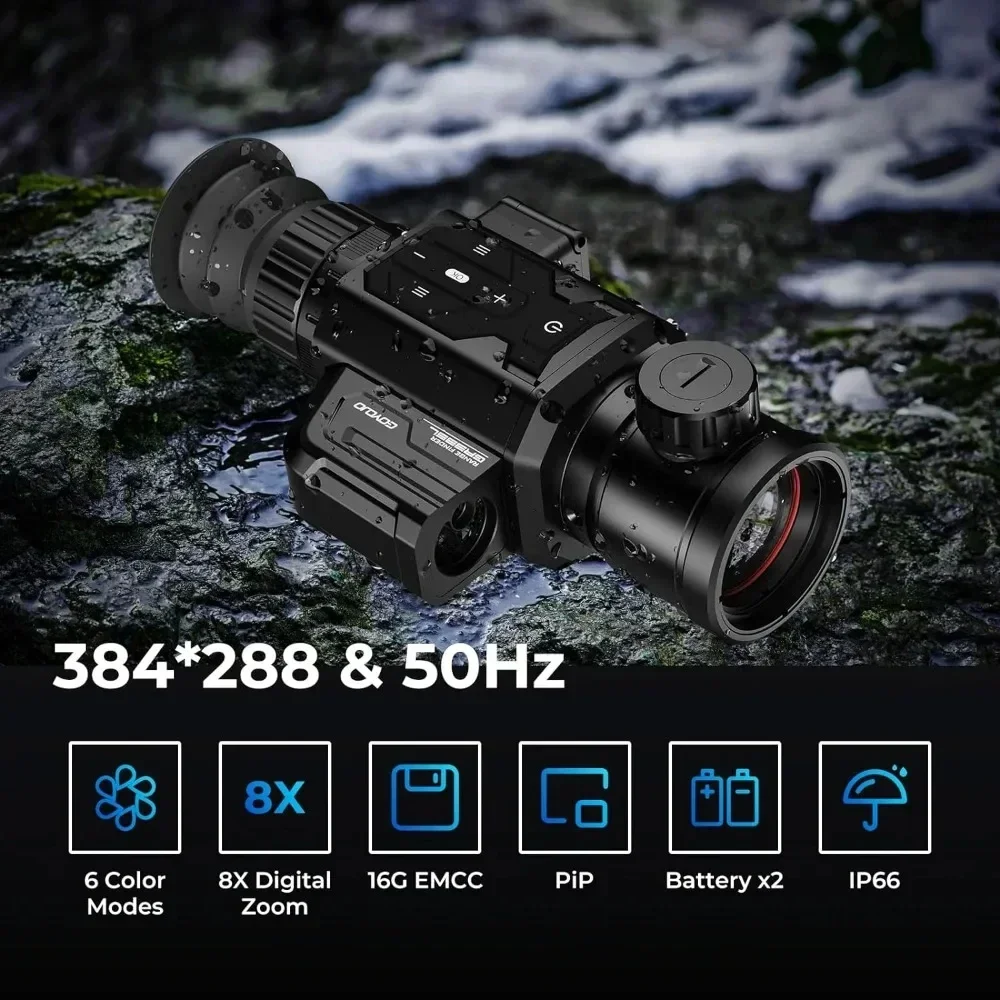 Warmtebeeldvorming Nachtkijker - Hunting Thermal Imaging Scope recensie en prijs