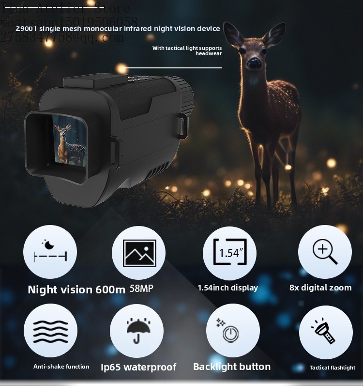 Z9001 Thermische Scope Thermis - Thermal Scope Night Vision Monocular recensie en prijs