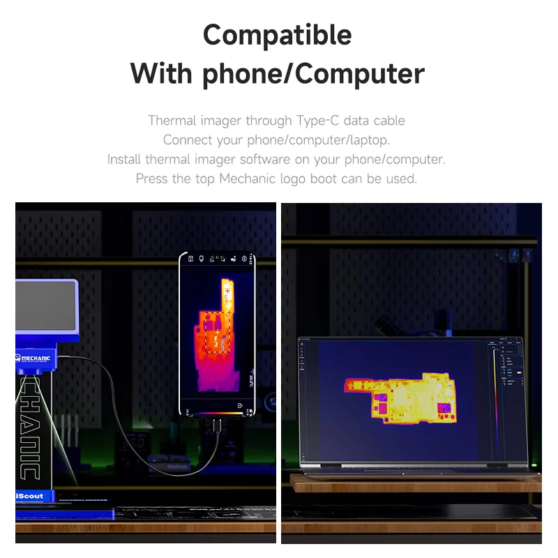 Mechanic iScout 3D Thermische  - Thermal Imaging Camera 256X192 recensie en prijs