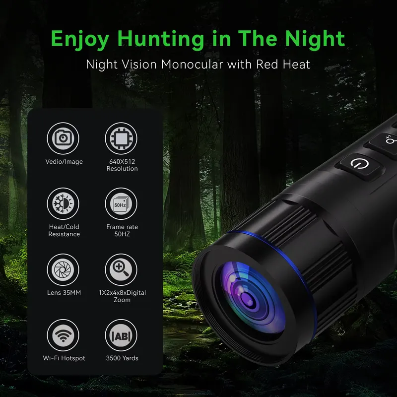 CE-6 Mini Camera 640*512 Therm - Thermal Scope Night Vision Monocular recensie en prijs