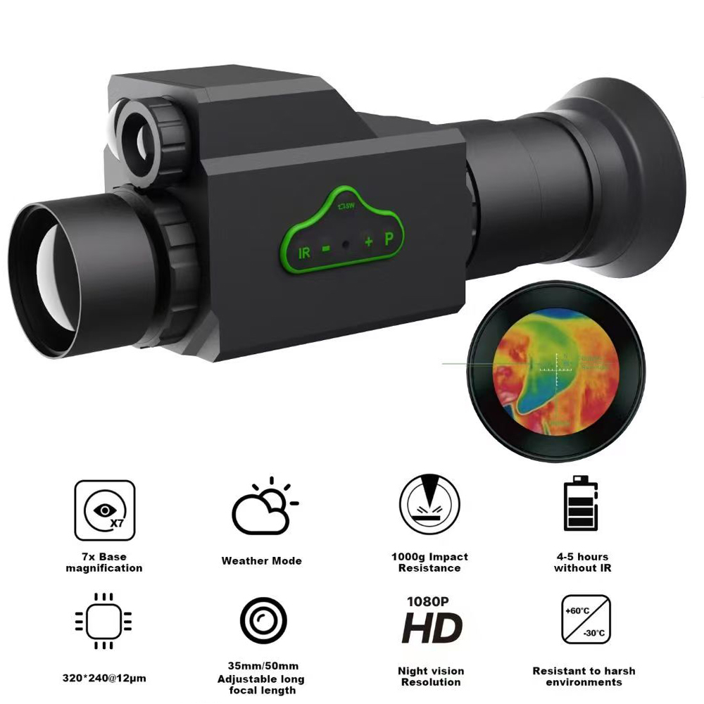 MV265 Pro: professionele monoc - Hunting Thermal Imaging Scope recensie en prijs